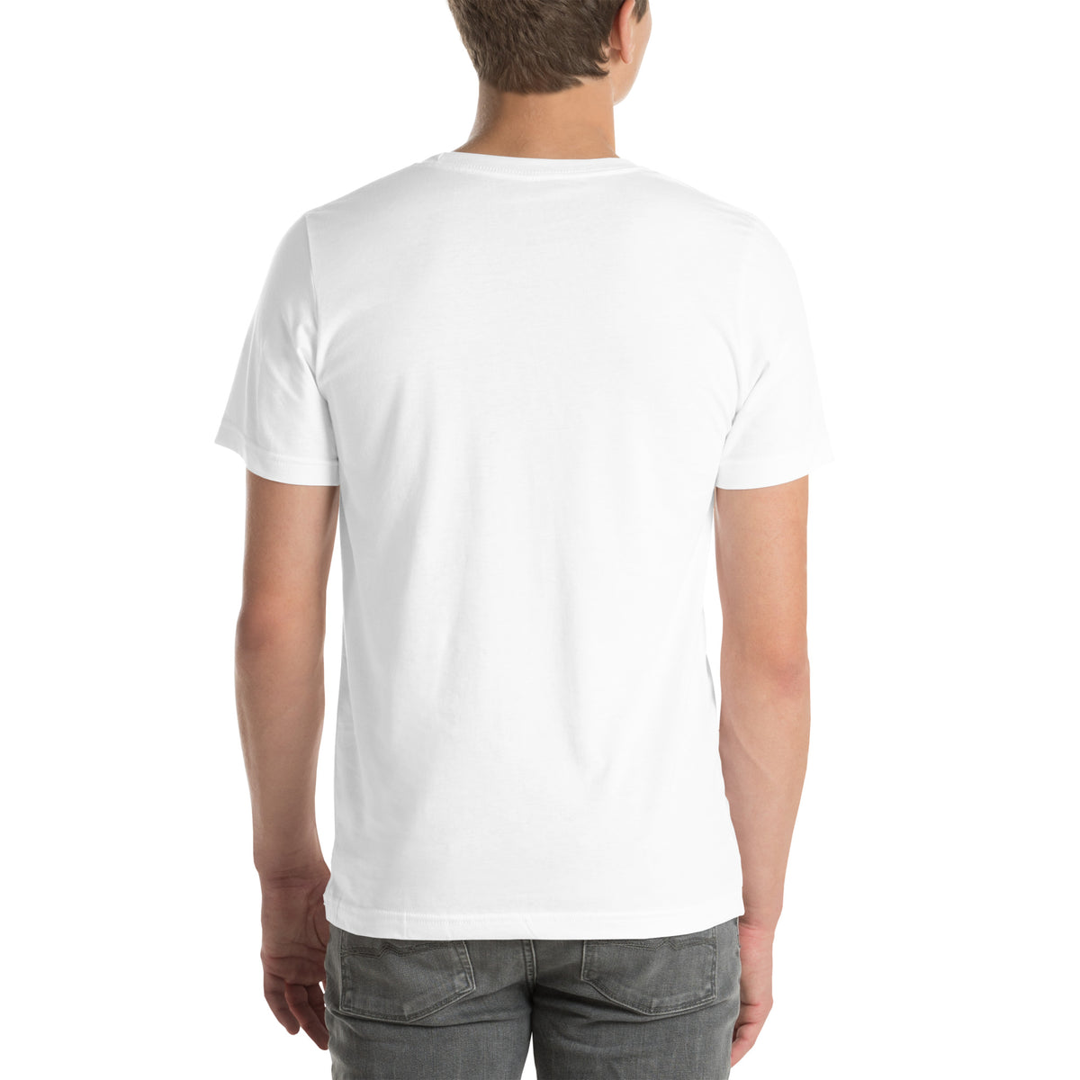 T-shirt Pumpkin Motel — Good Guests · Bad Habits blanc, vue de dos